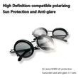 Load image into Gallery viewer, Polarized Round Sunglasses ND9 Adjustable Dimming Sun Glasses Men Women Retro Punk Men's Fishing Eyeglasses Outdoor Shades UV400