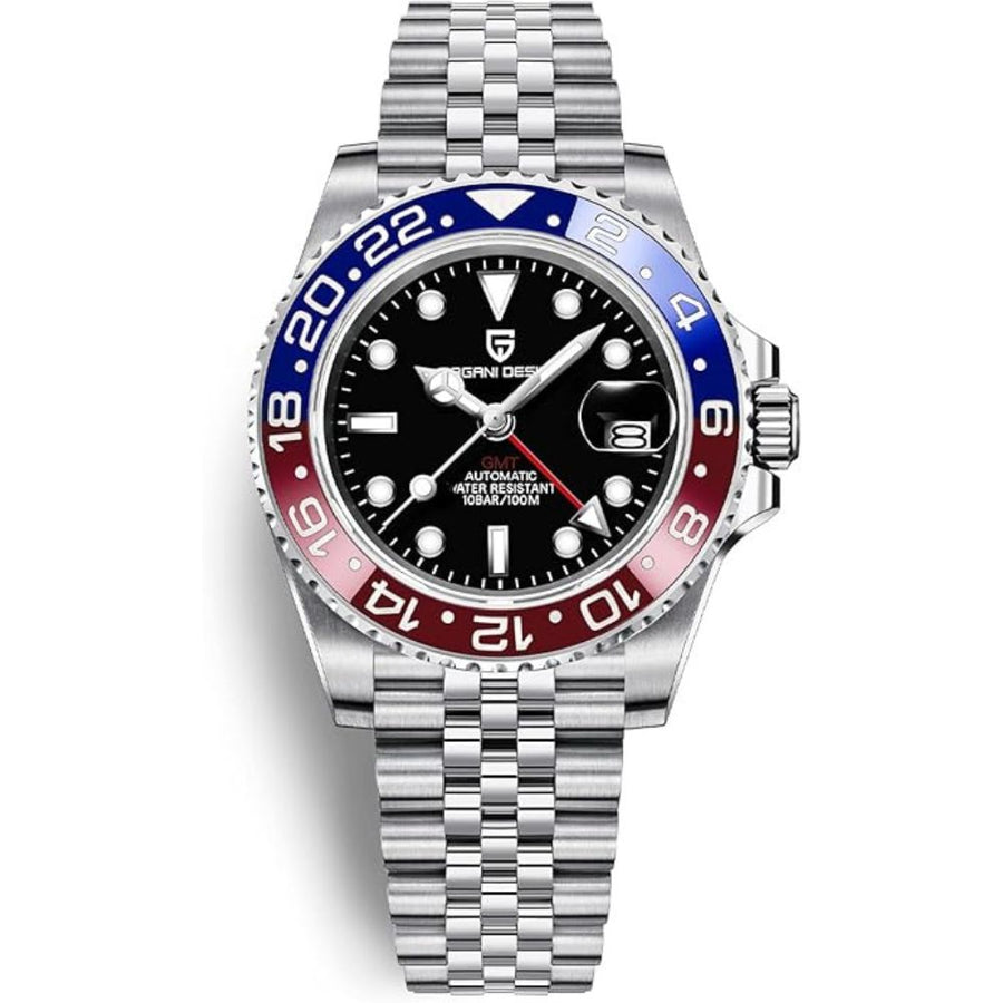 Pagani Design PD-1662 GMT Automatic | Sapphire & Ceramic Bezel