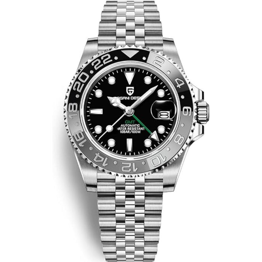 Pagani Design PD-1662 GMT Automatic | Sapphire & Ceramic Bezel